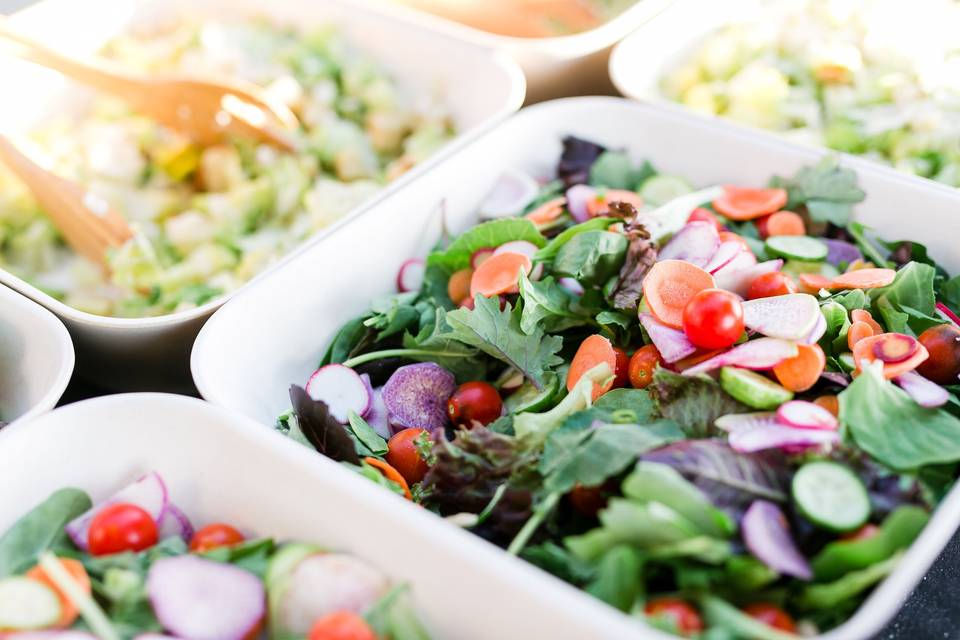 Salad, bites and appetizers