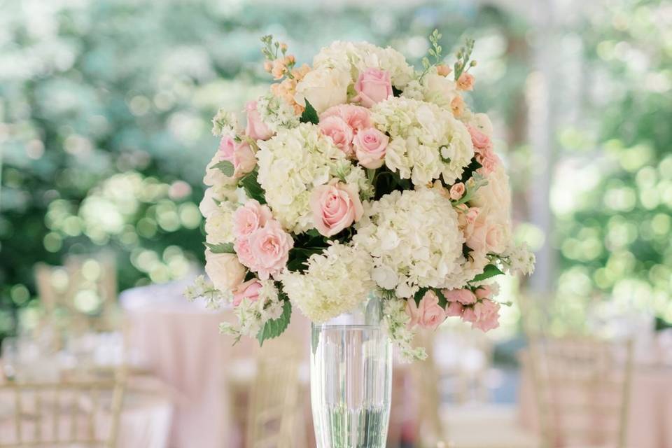 Reception decor