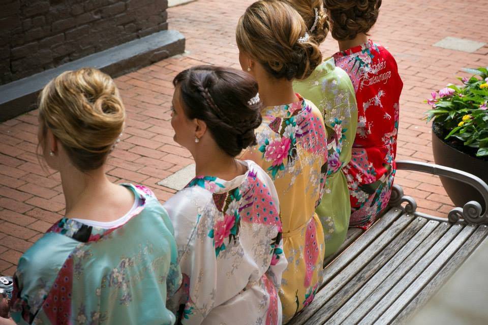 Bridesmaid hair