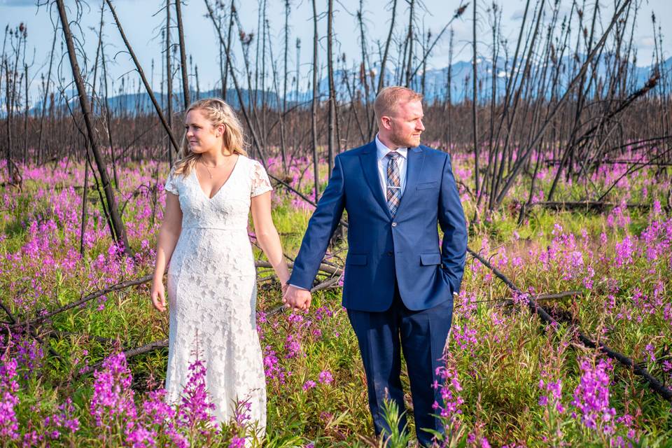 Love in a Fireweed Field