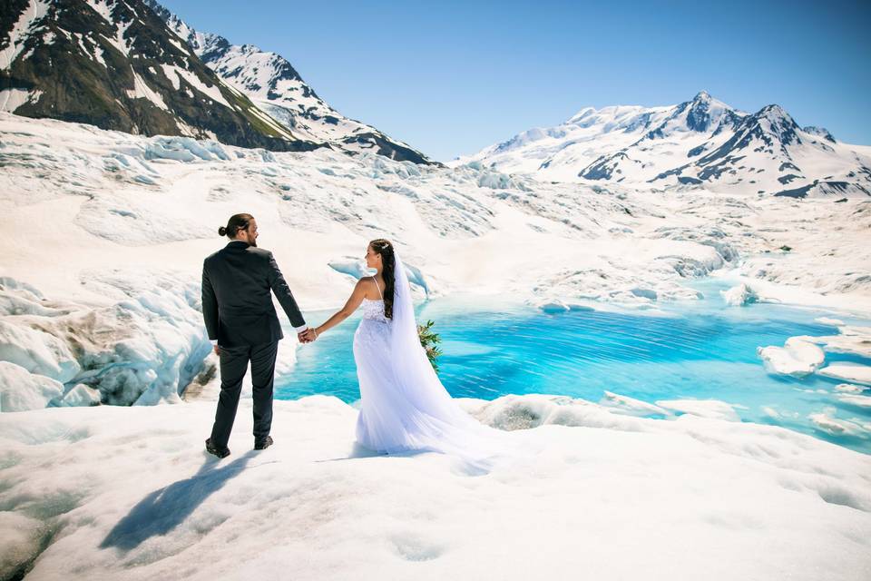 Palko's married on the Glacier