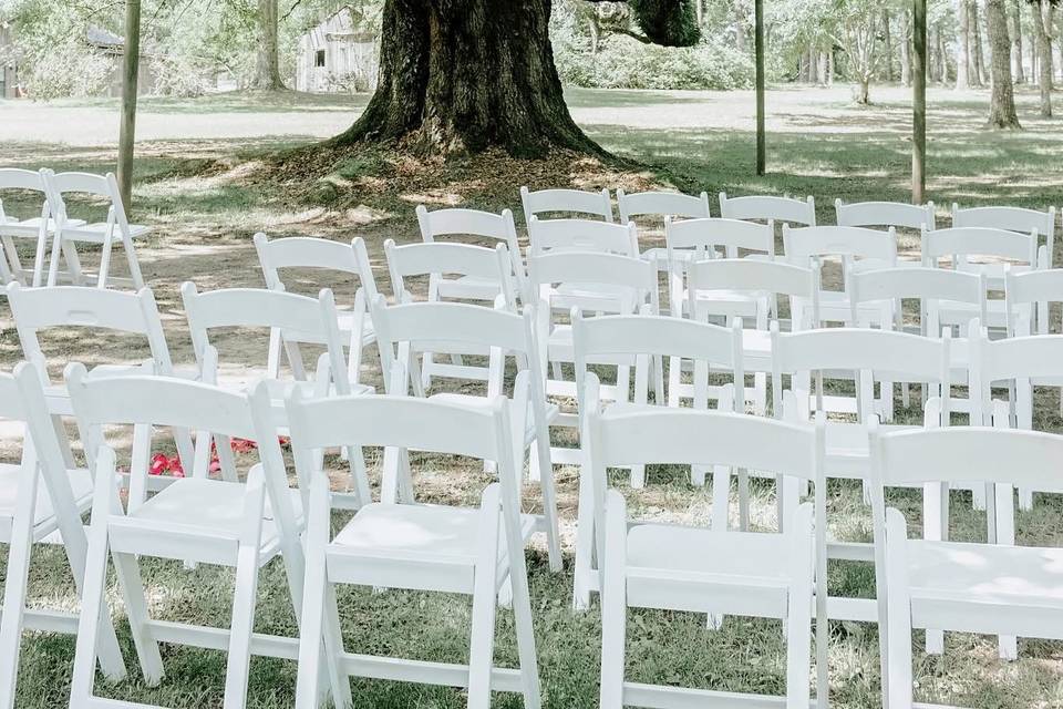 Outdoor ceremony