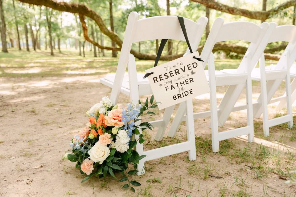 Reserved seating