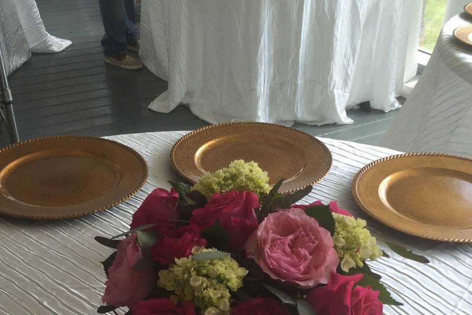 Flower centerpiece