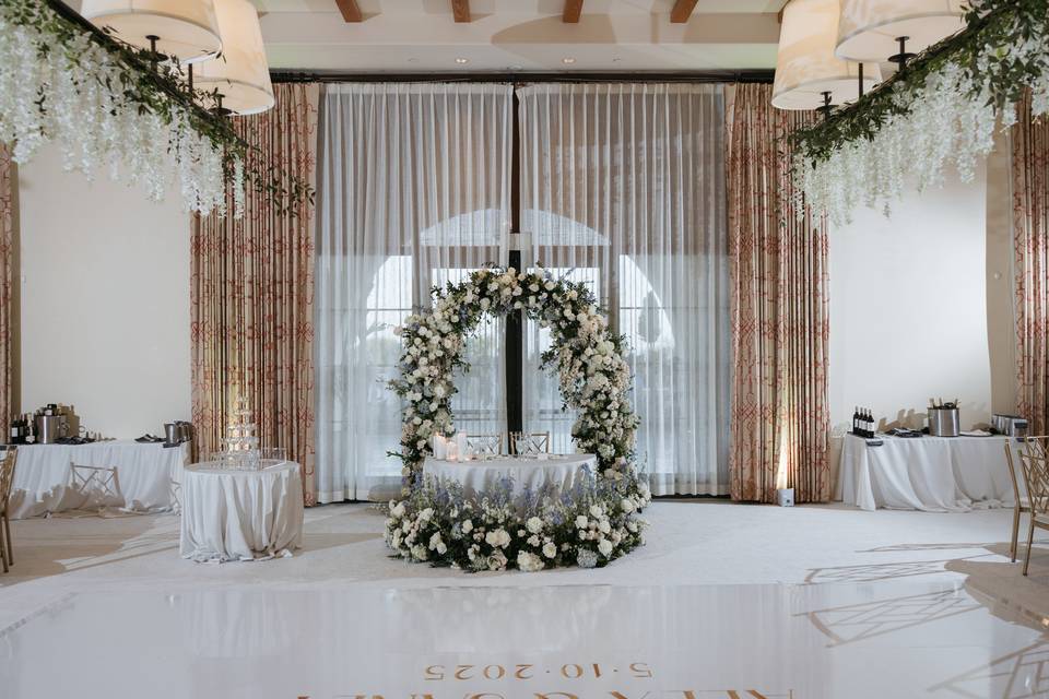 Terranea Wedding Table Details