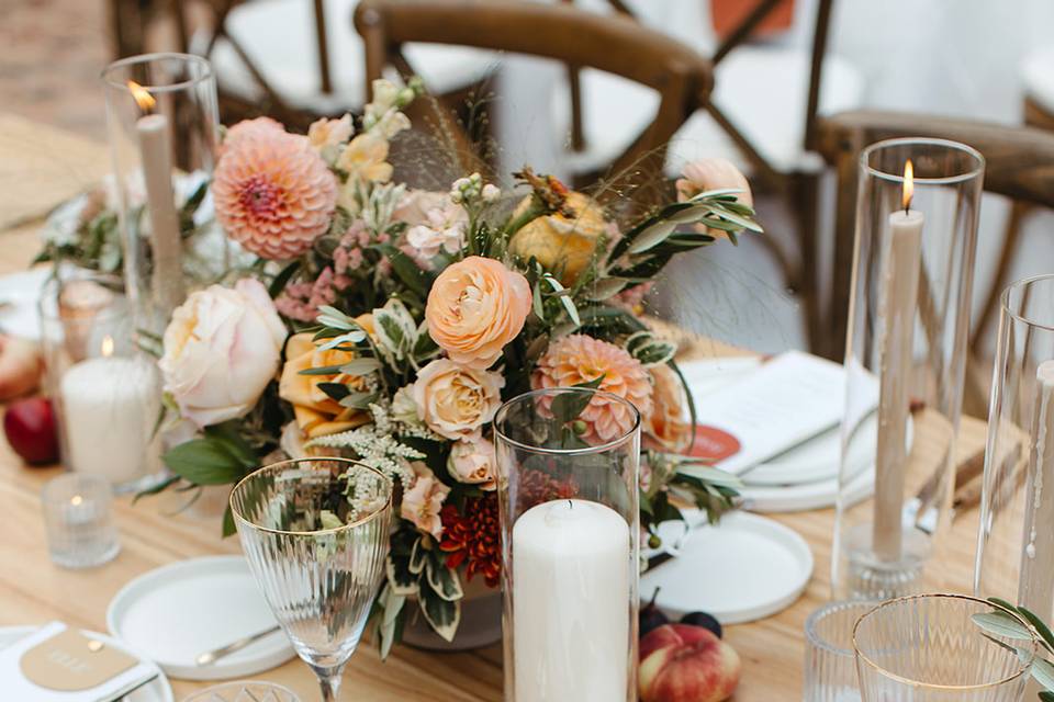 Autumn Sweetheart Table