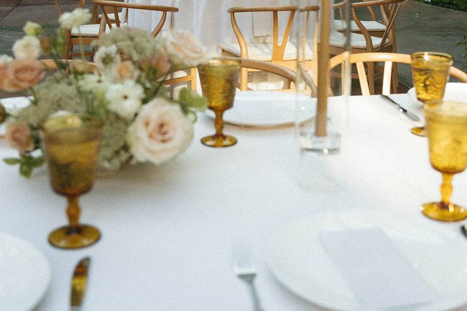Franciscan Garden Centerpiece