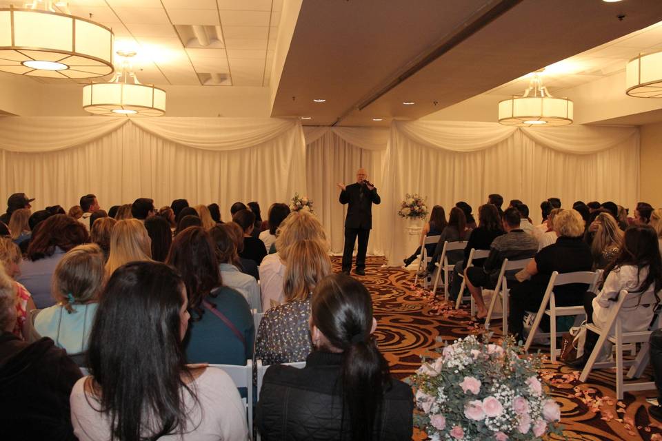 Grant MCing @ SD Bridal Show