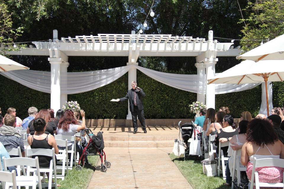 Grant MCing @ SD Bridal Show