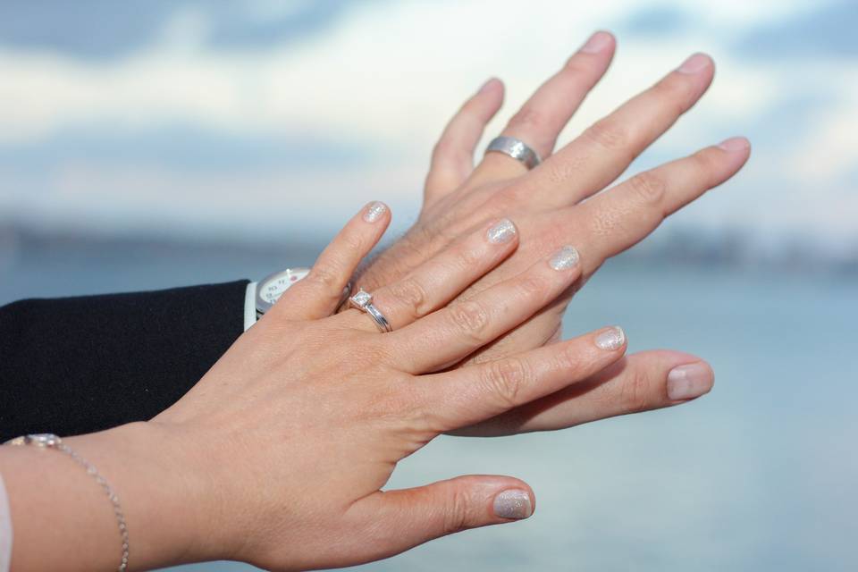 Wedding hands