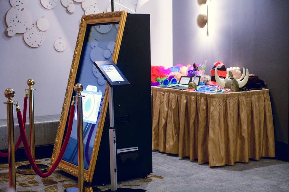 The photo booth