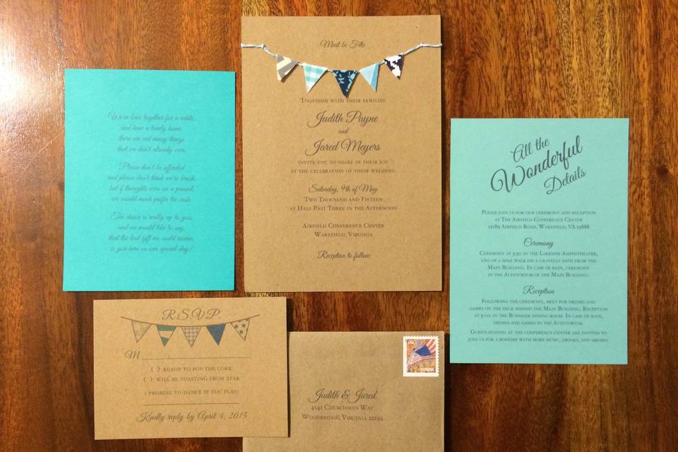 Becky J. Invitations