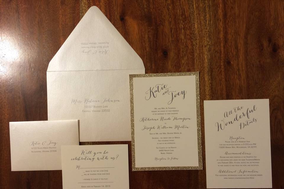 Becky J. Invitations