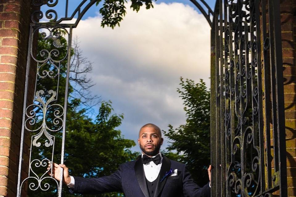 Groom ready for Wedding Day