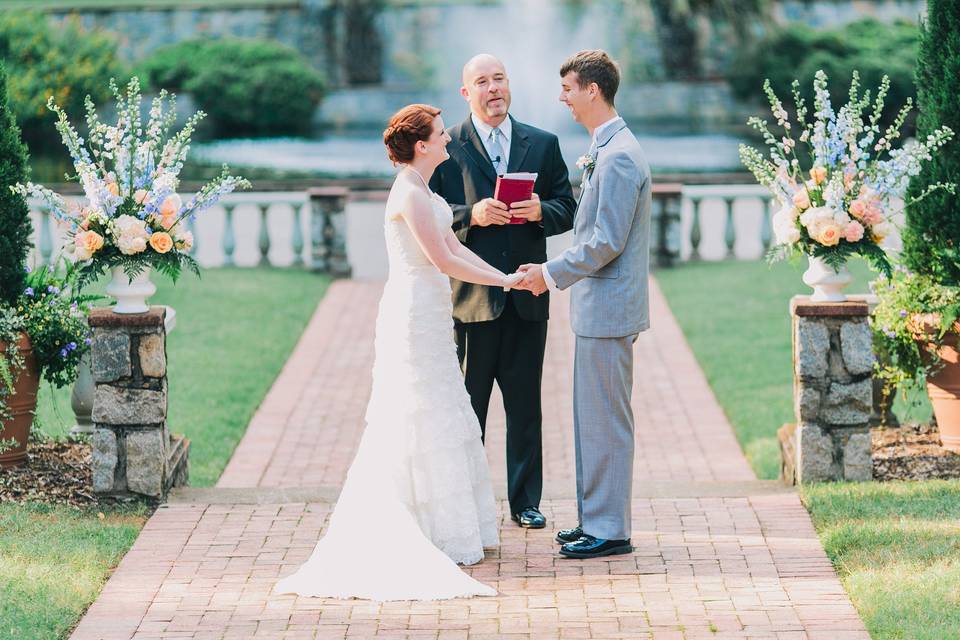 Exchanging vows