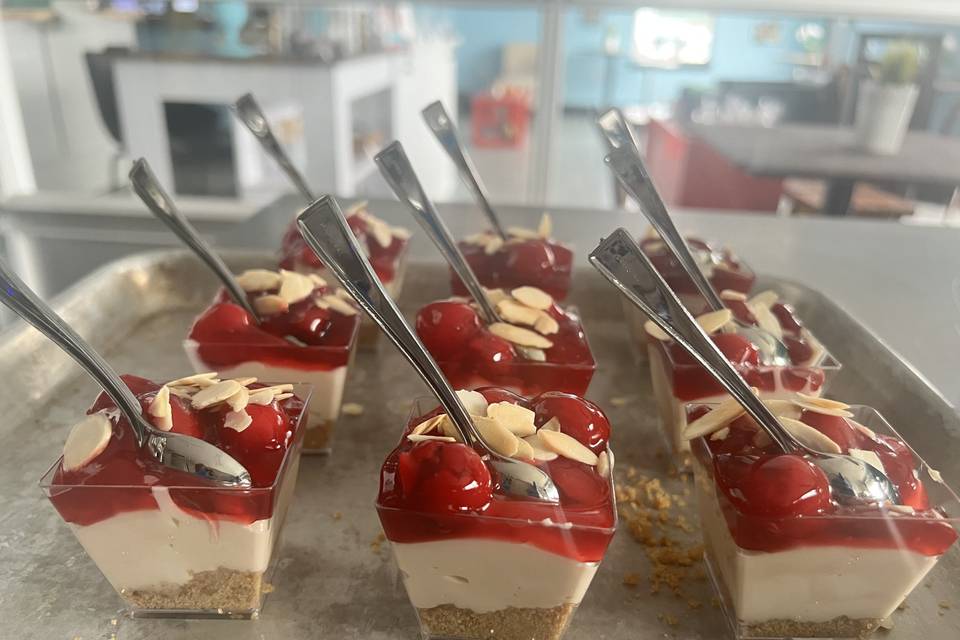 Cherry Jubilee Cheesecake