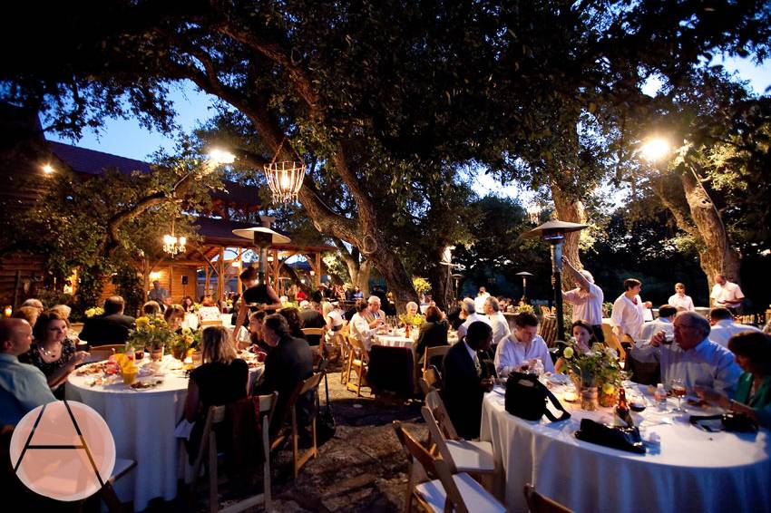 Reception on the Patio