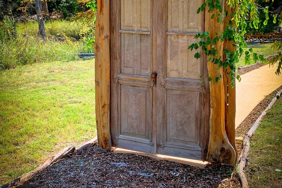 Wedding Deck Doors