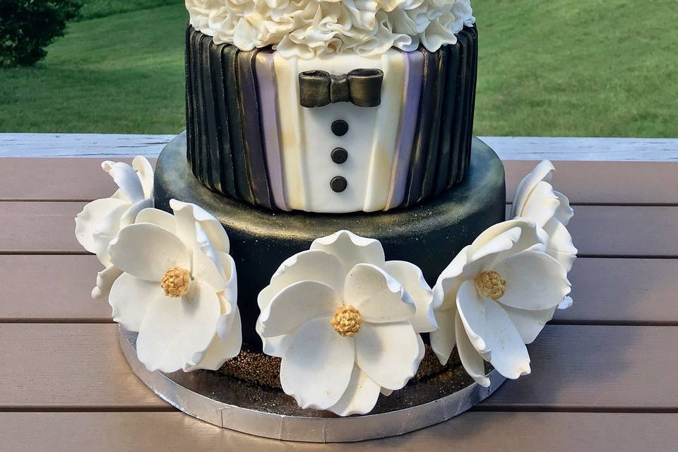 Bride and Groom Cake