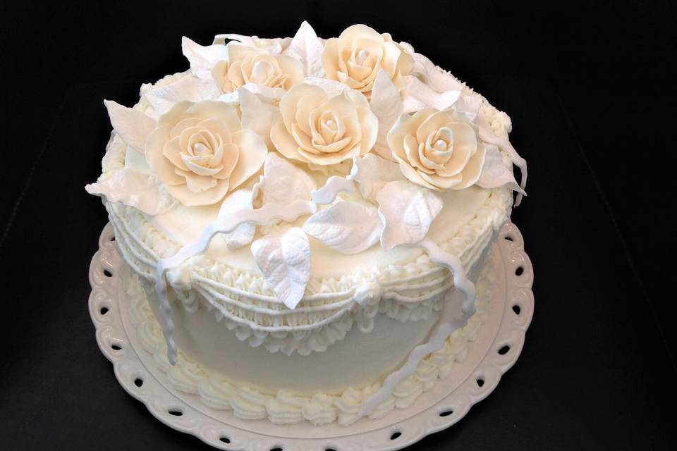 White Chocolate Roses