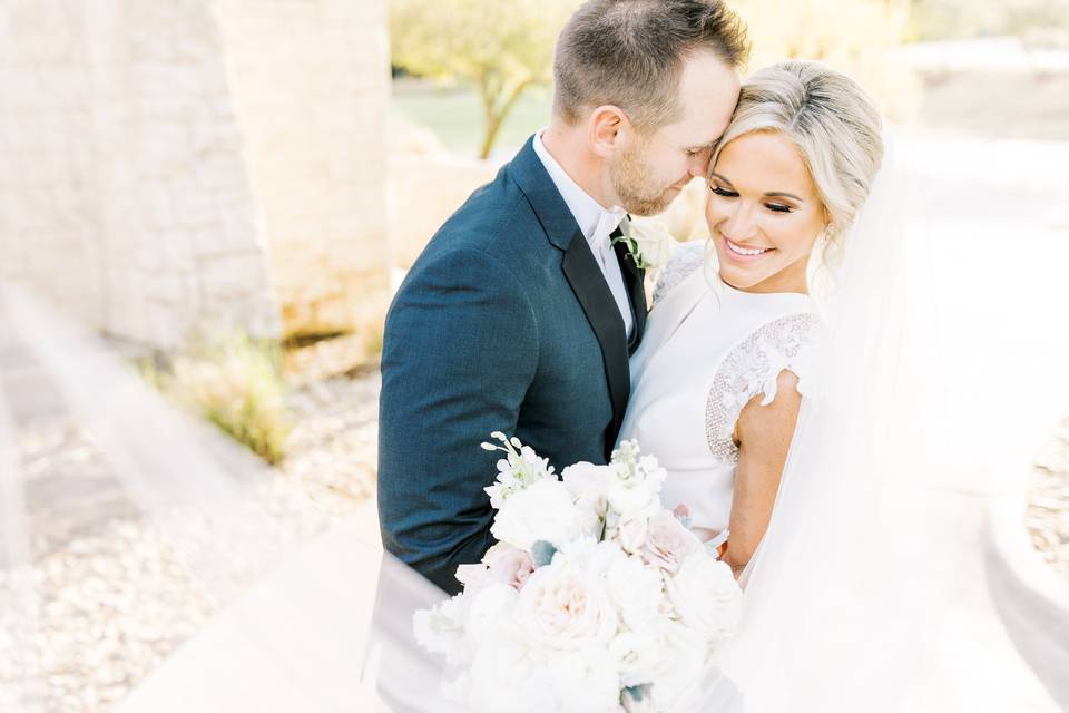 Ceremony on lawn