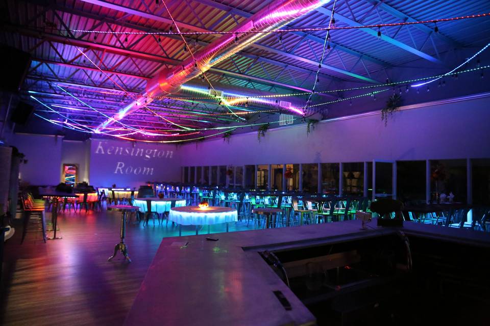 Reception lighting