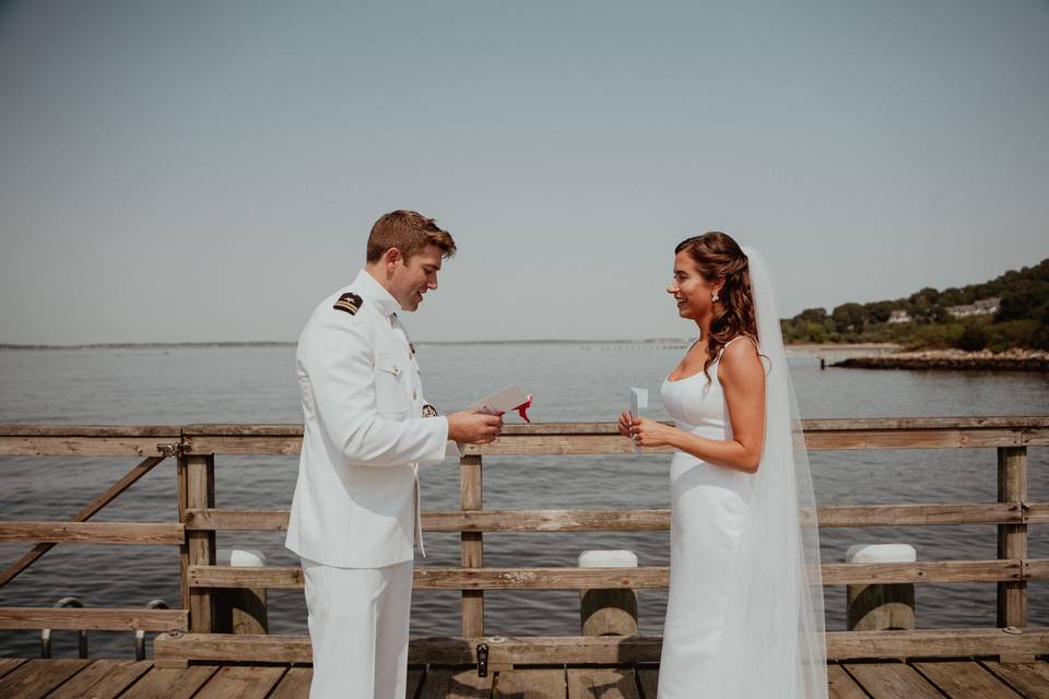 New Port, RI wedding