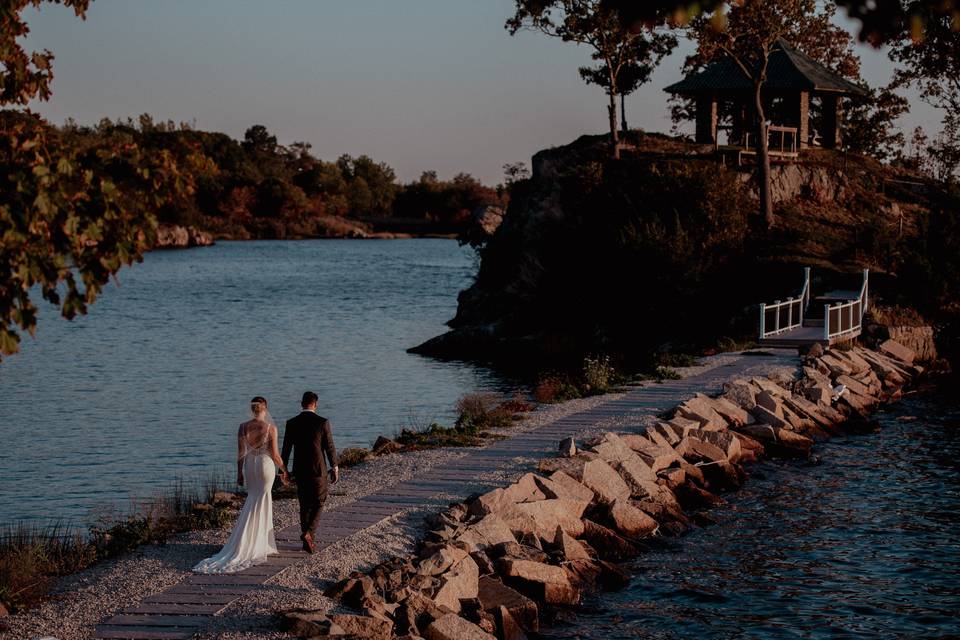 Squantum Association wedding