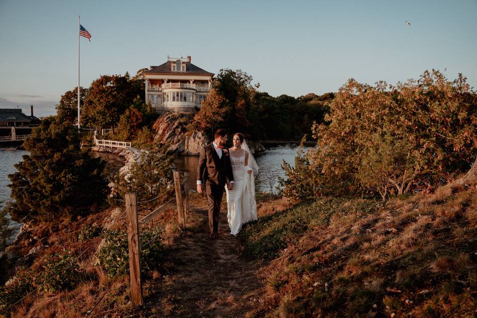 Squantum Association wedding