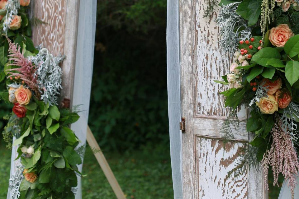 Ceremony setup