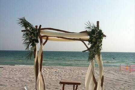 Beach arch