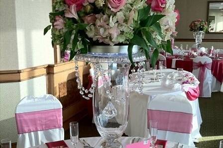 Floral table design