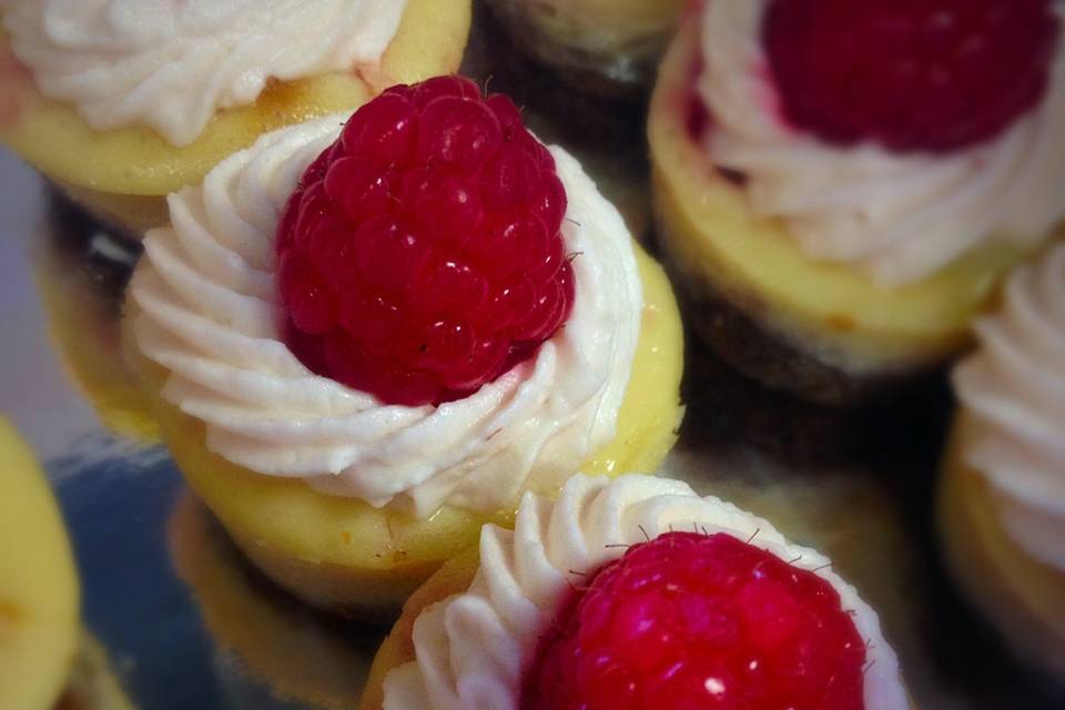 Dandelion Cheesecakes