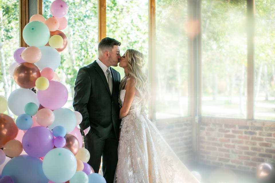 Colorful CO Wedding Day