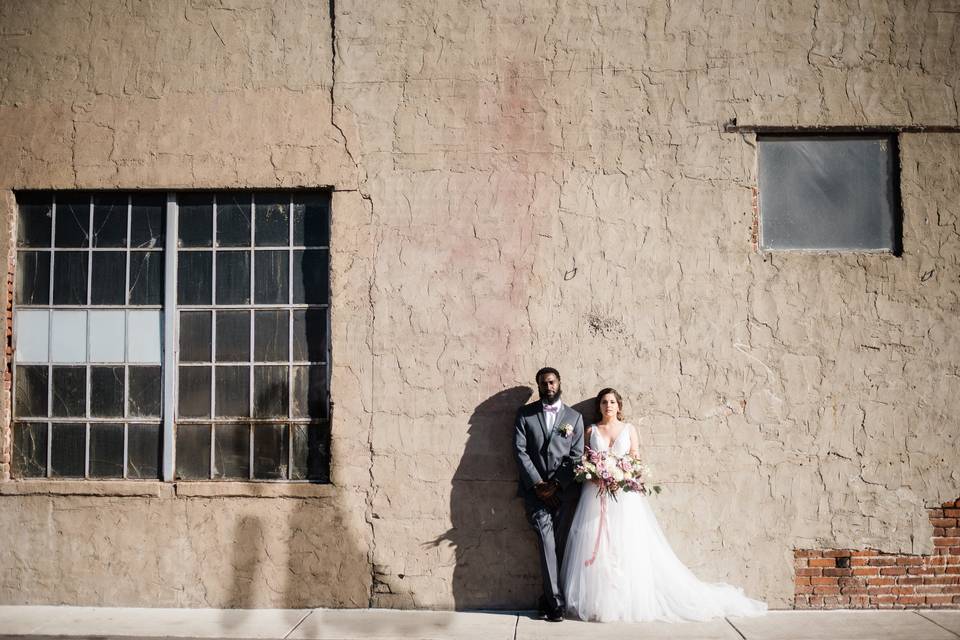 Denver industrial wedding