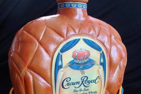 Crown Royal bottle cake