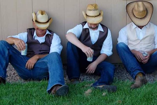 Country style wedding