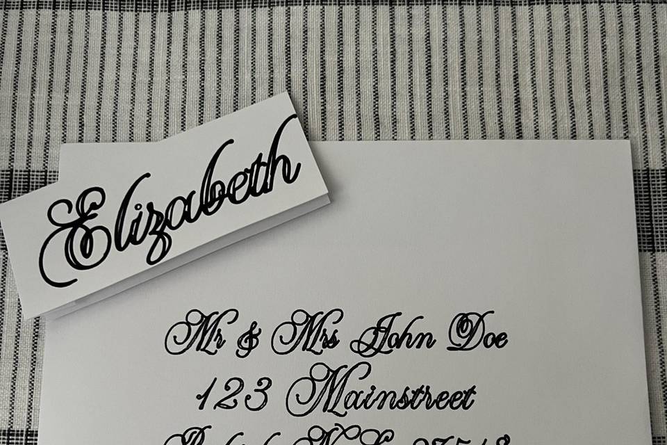 Elizabeth Font Choice