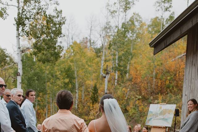 Steamboat wedding