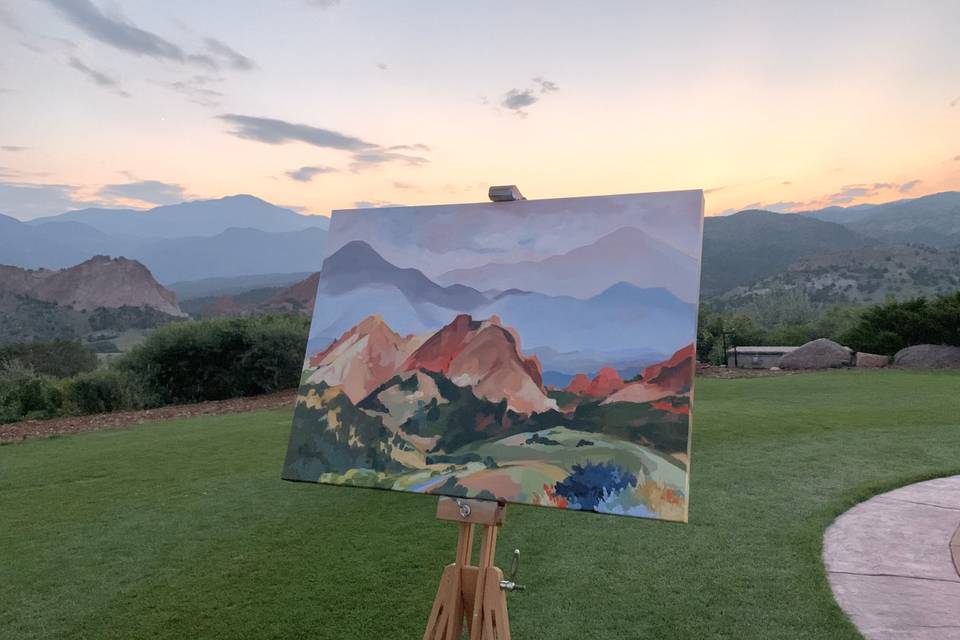 Corporate Event Painting