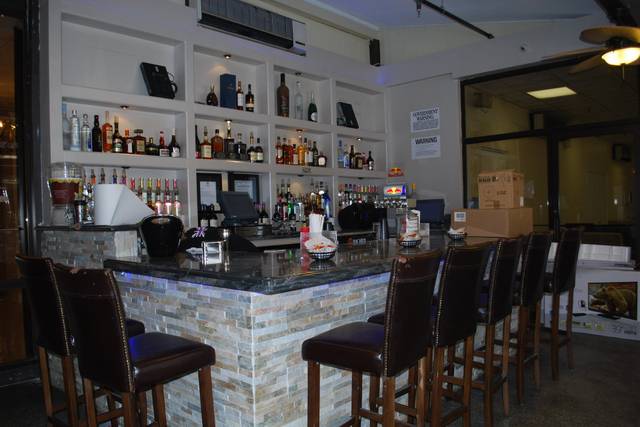 Bar area