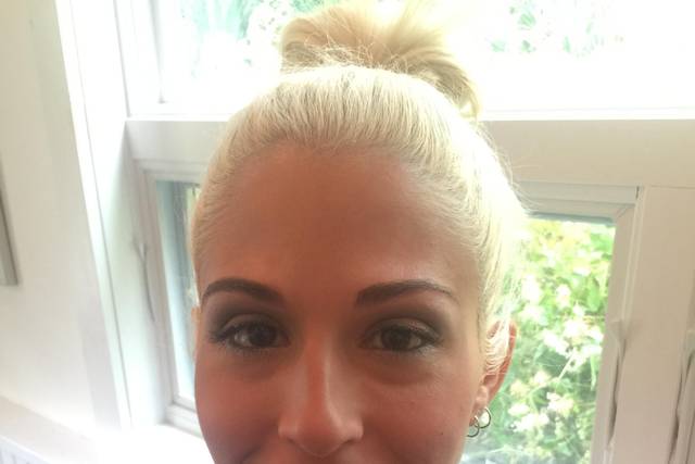 Braidsmaid Soft Glam look