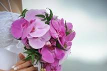 Purple boquet