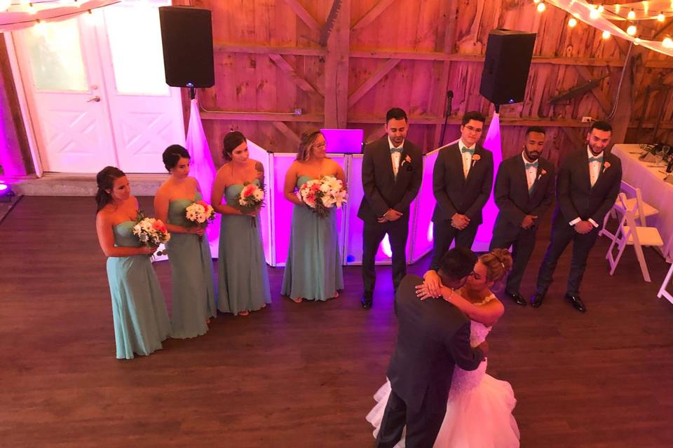 First dance