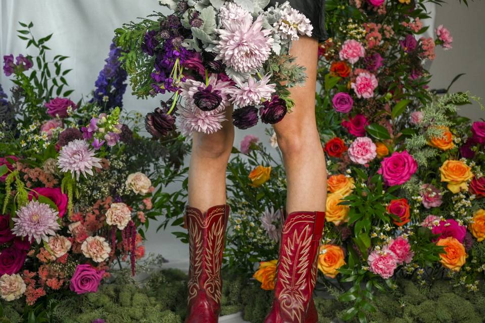 Bouquet and Boots