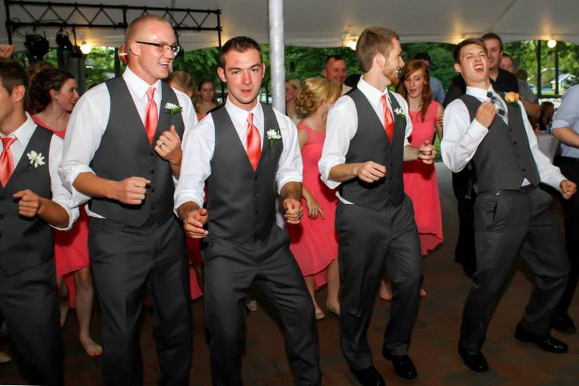 Happy Groomsmen!