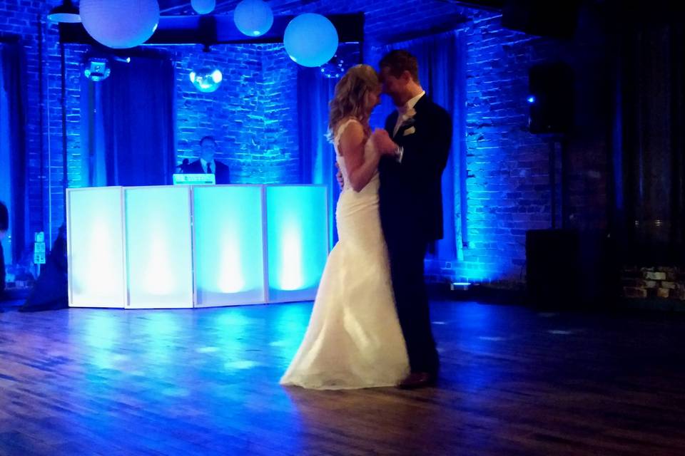 Bride and Groom's First Dance!