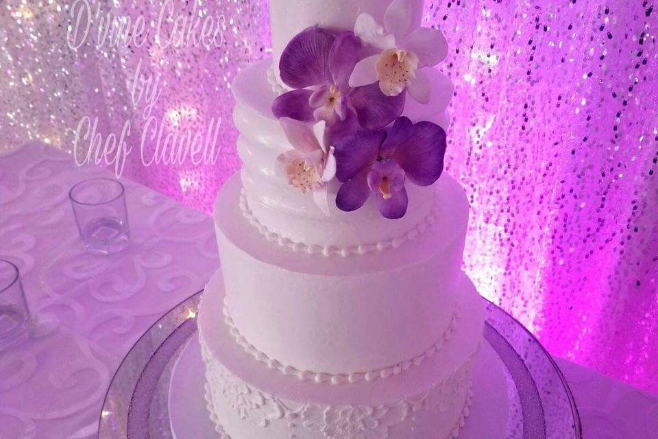 Buttercream Wedding Cake