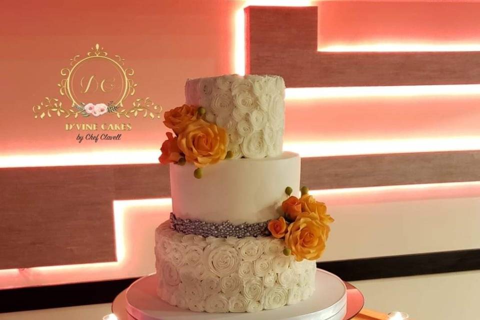 Buttercream Wedding Cake