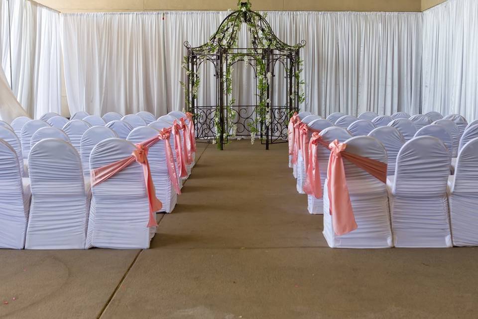 Wedding ceremony stage​